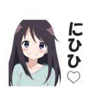 ドヤガール【ドヤ顔・キメ顔・上から目線】（個別スタンプ：22）