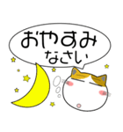 三毛猫★吹き出し 大人 敬語（個別スタンプ：10）