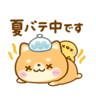 夏の気遣い♡豆柴日和（個別スタンプ：10）