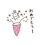うさぎだけ。日常。（個別スタンプ：22）