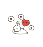 うさぎだけ。日常。（個別スタンプ：32）