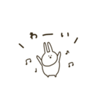 うさぎだけ。日常。（個別スタンプ：36）