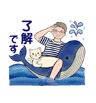 男性に使ってほしいスタンプ☆夏・爽やか編（個別スタンプ：17）