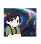 宇宙を感じるスタンプ -Feel The Universe-（個別スタンプ：1）