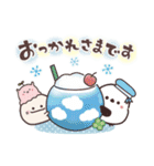 まるいやつらとトリさん☆季節の敬語(初夏)（個別スタンプ：5）