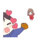 すきがあふれる！かまちょなジャージちゃん（個別スタンプ：2）
