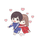 すきがあふれる！かまちょなジャージちゃん（個別スタンプ：4）