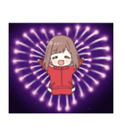 すきがあふれる！かまちょなジャージちゃん（個別スタンプ：6）