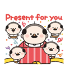 飛び出す☆小さいおじさん誕生日＆お祝い（個別スタンプ：8）