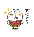 くまぴ★夏2023（個別スタンプ：1）