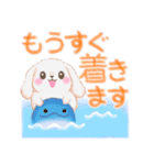 ベイビーうさぎさん「夏」（個別スタンプ：31）