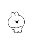 すこぶる動くウサギ【プチ】(敬語)（個別スタンプ：18）