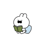 すこぶる動くウサギ【プチ】(敬語)（個別スタンプ：19）
