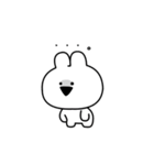 すこぶる動くウサギ【プチ】(敬語)（個別スタンプ：22）
