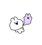 すこぶる動くウサギ【プチ】(敬語)（個別スタンプ：24）