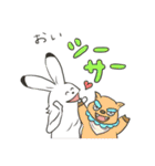 鳥獣戯画【夏ダジャレスタンプ】（個別スタンプ：4）