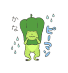 鳥獣戯画【夏ダジャレスタンプ】（個別スタンプ：19）
