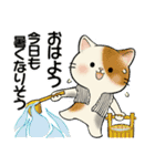ほのぼの猫さん ♡ 夏のあるある（個別スタンプ：2）