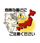 ほのぼの猫さん ♡ 夏のあるある（個別スタンプ：8）