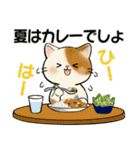 ほのぼの猫さん ♡ 夏のあるある（個別スタンプ：14）