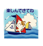 ほのぼの猫さん ♡ 夏のあるある（個別スタンプ：37）