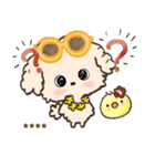 モコモコになりたいワンコ♡夏♡トイプー（個別スタンプ：34）