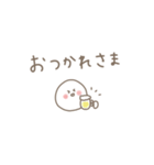 シンプル可愛い＊くすみカラー。（個別スタンプ：15）