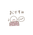 シンプル可愛い＊くすみカラー。（個別スタンプ：20）