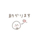 シンプル可愛い＊くすみカラー。（個別スタンプ：34）