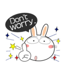 うさぎサン 吹き出し 家族向け（個別スタンプ：15）