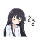 パジャマ女子のおやすみスタンプ（個別スタンプ：9）