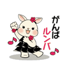 ラブリーうさぎさん ♡ よく使う言葉（個別スタンプ：34）