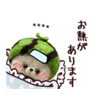 【夏】スイカたろう♡ぬいぐるみ♡カスタム（個別スタンプ：27）