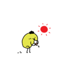 ぴよ吉。ゆるい。夏編。（個別スタンプ：4）