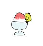 ぴよ吉。ゆるい。夏編。（個別スタンプ：12）