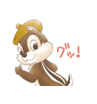 ほんわかイラスト風♪チップとデール（個別スタンプ：3）