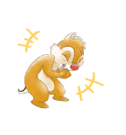 ほんわかイラスト風♪チップとデール（個別スタンプ：9）