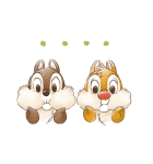 ほんわかイラスト風♪チップとデール（個別スタンプ：15）