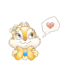 ほんわかイラスト風♪チップとデール（個別スタンプ：18）