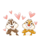 ほんわかイラスト風♪チップとデール（個別スタンプ：19）