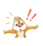 ほんわかイラスト風♪チップとデール（個別スタンプ：23）