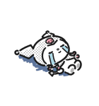 毎日つかえる♪マイメロディ（モノトーン）（個別スタンプ：18）