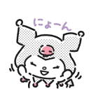 毎日つかえる♪マイメロディ（モノトーン）（個別スタンプ：23）