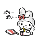 毎日つかえる♪マイメロディ（モノトーン）（個別スタンプ：31）