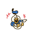 けたたましく動く！ドナルドダック（個別スタンプ：9）