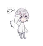 キミと仲よし、ほのぼの被検体くん。（個別スタンプ：7）