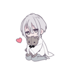 キミと仲よし、ほのぼの被検体くん。（個別スタンプ：8）
