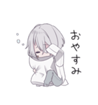 キミと仲よし、ほのぼの被検体くん。（個別スタンプ：10）