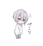 キミと仲よし、ほのぼの被検体くん。（個別スタンプ：15）
