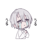 キミと仲よし、ほのぼの被検体くん。（個別スタンプ：17）
